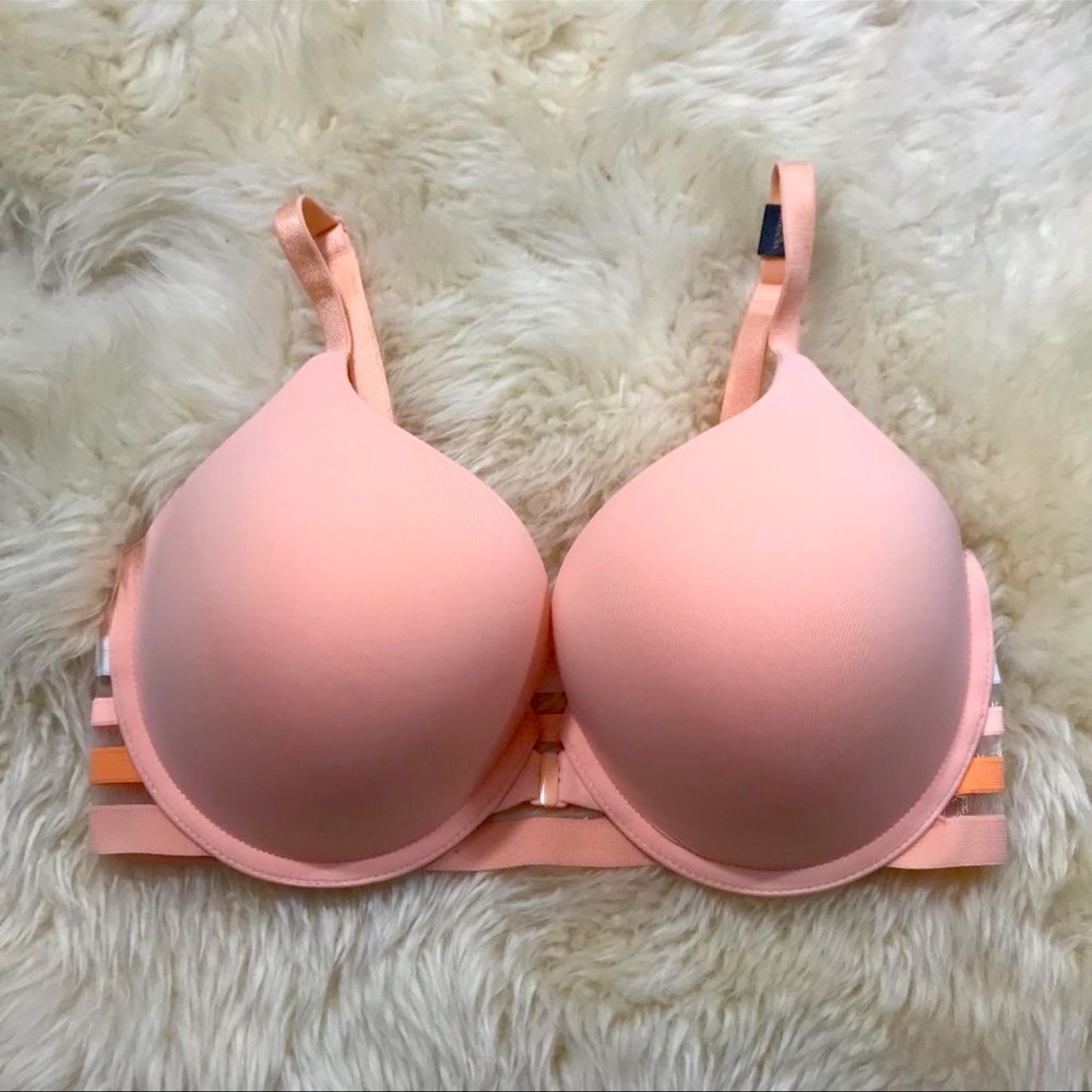 Set of TWO victoria secret T-shirt push up full coverage bras. Size 36D